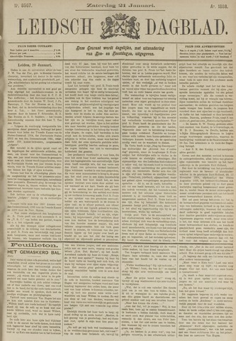 Leidsch Dagblad 1888-01-21