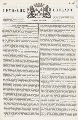 Leydse Courant 1857-04-10