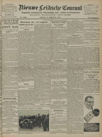 Nieuwe Leidsche Courant 1933-08-04