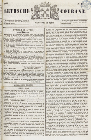 Leydse Courant 1868-07-15