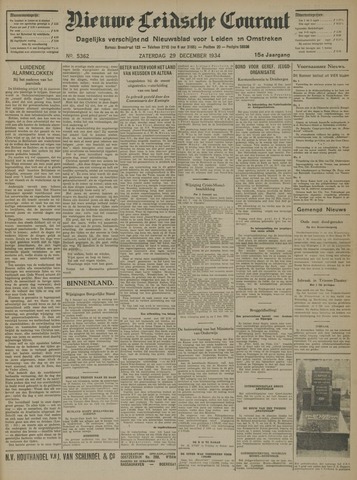 Nieuwe Leidsche Courant 1934-12-29