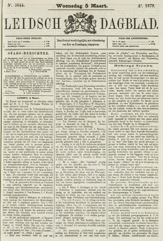 Leidsch Dagblad 1879-03-05