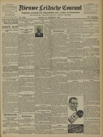 Nieuwe Leidsche Courant 1933-08-18