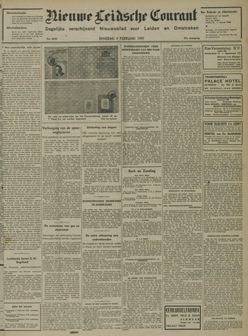 Nieuwe Leidsche Courant 1941-02-04
