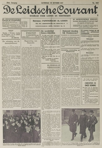 Leidsche Courant 1937-10-30