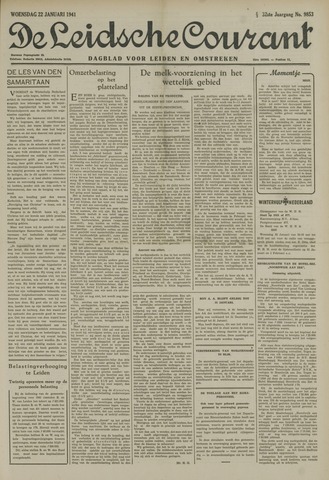 Leidsche Courant 1941-01-22