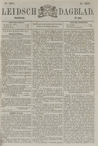 Leidsch Dagblad 1877-06-14