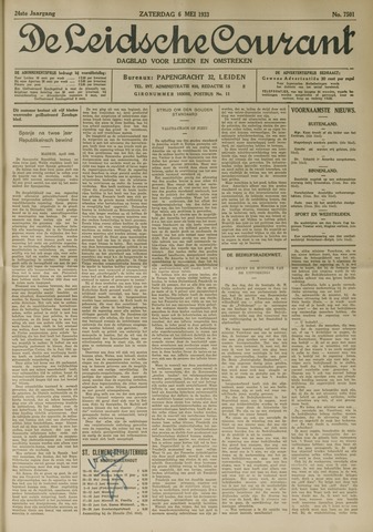 Leidsche Courant 1933-05-06