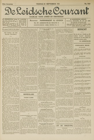 Leidsche Courant 1931-09-25