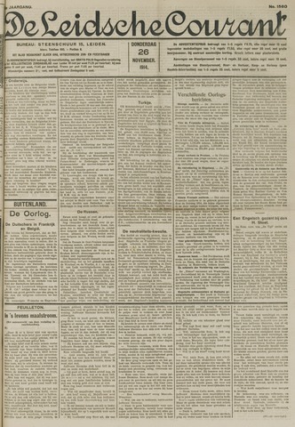 Leidsche Courant 1914-11-26