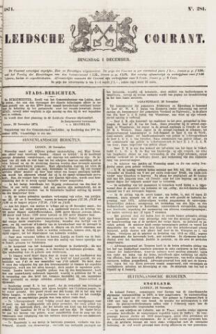 Leydse Courant 1874-12-01
