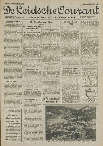 Leidsche Courant 1939-09-26