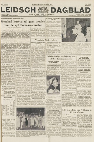 Leidsch Dagblad 1953-09-17