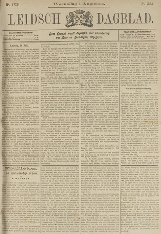 Leidsch Dagblad 1888-08-01