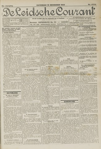 Leidsche Courant 1923-12-15