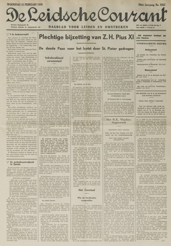 Leidsche Courant 1939-02-15