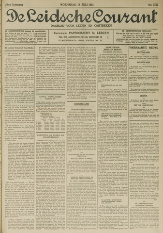 Leidsche Courant 1933-07-19