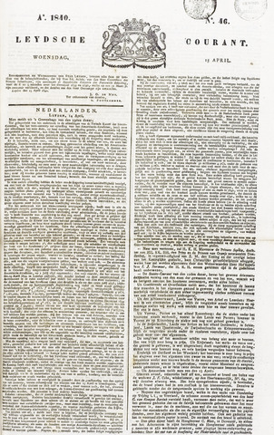 Leydse Courant 1840-04-15
