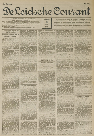 Leidsche Courant 1911-05-09