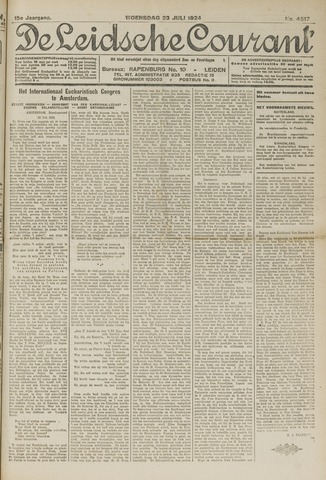 Leidsche Courant 1924-07-23