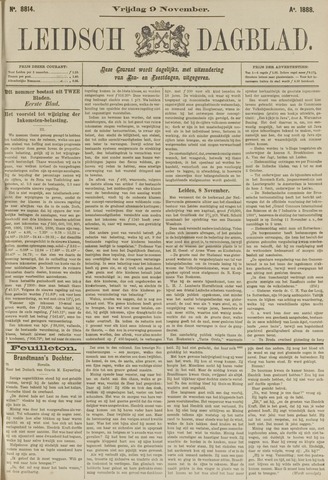 Leidsch Dagblad 1888-11-09