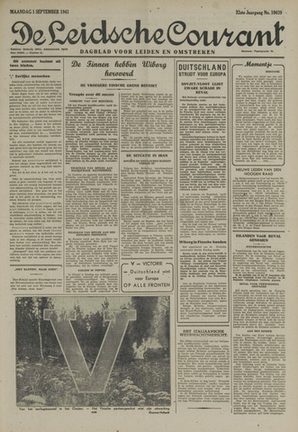 Leidsche Courant 1941-09-01