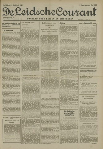 Leidsche Courant 1941-01-11
