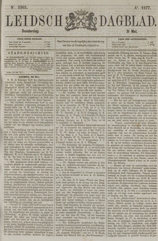 Leidsch Dagblad 1877-05-31