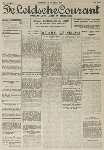Leidsche Courant 1937-12-15