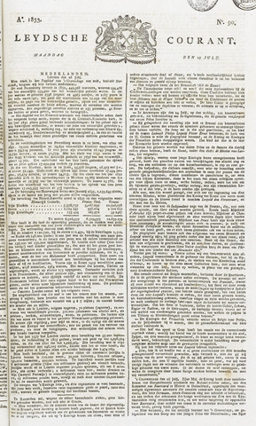 Leydse Courant 1833-07-29