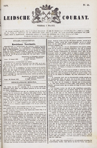 Leydse Courant 1878-03-01