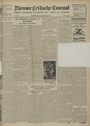 Nieuwe Leidsche Courant 1940-08-22