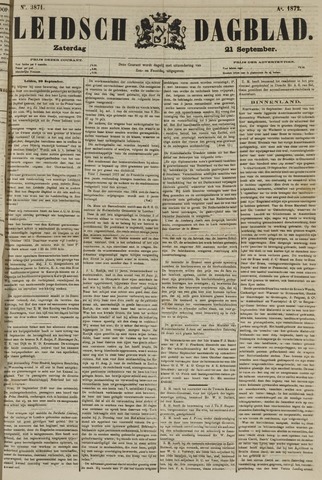 Leidsch Dagblad 1872-09-21