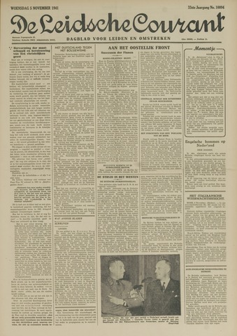 Leidsche Courant 1941-11-05