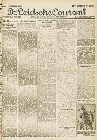 Leidsche Courant 1943-11-29