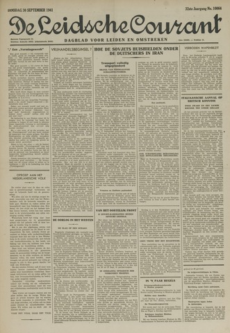 Leidsche Courant 1941-09-30