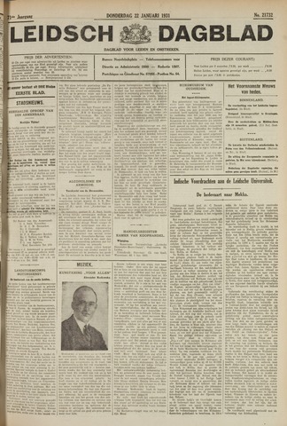 Leidsch Dagblad 1931-01-22