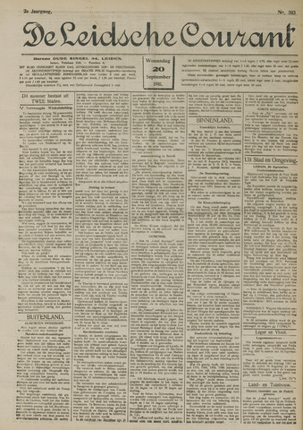 Leidsche Courant 1911-09-20