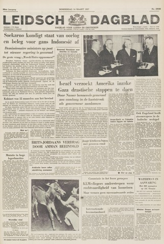 Leidsch Dagblad 1957-03-14