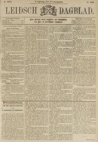 Leidsch Dagblad 1888-02-10