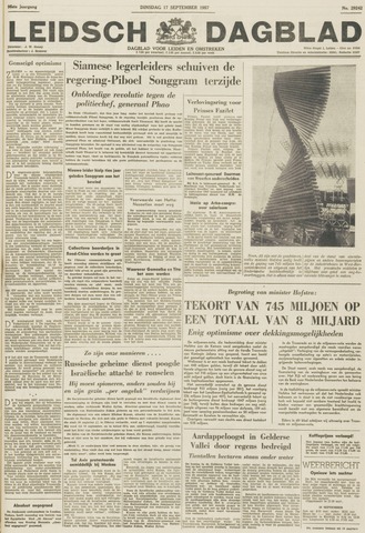 Leidsch Dagblad 1957-09-17