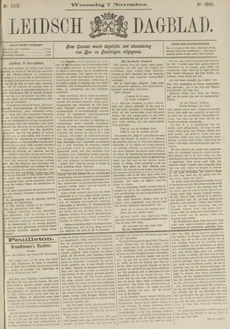 Leidsch Dagblad 1888-11-07