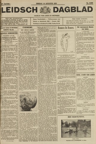 Leidsch Dagblad 1931-08-18