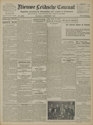 Nieuwe Leidsche Courant 1933-09-04