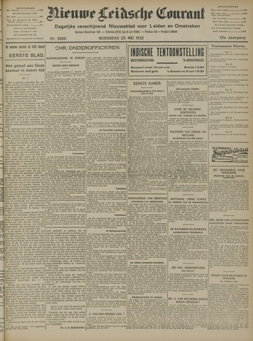 Nieuwe Leidsche Courant 1932-05-25