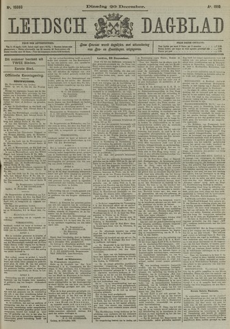 Leidsch Dagblad 1910-12-20