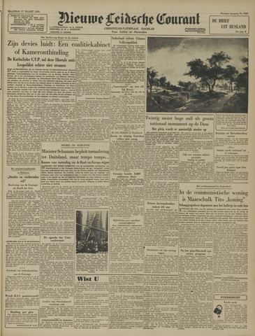 Nieuwe Leidsche Courant 1950-03-27