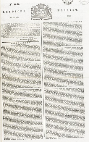 Leydse Courant 1840-05-01