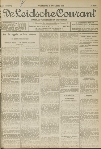 Leidsche Courant 1929-10-09
