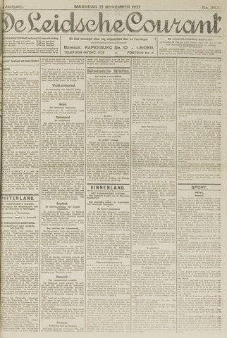 Leidsche Courant 1921-11-21